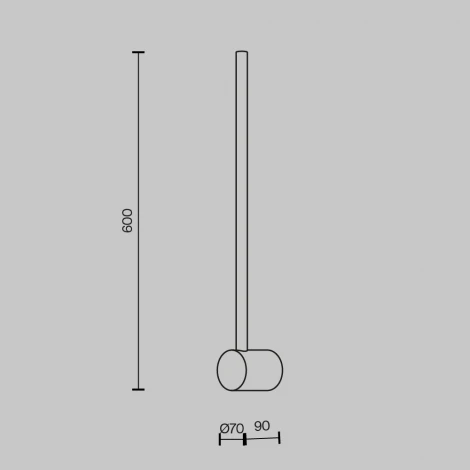 Настенный светильник (бра) Maytoni Light stick MOD237WL-L6BS3K