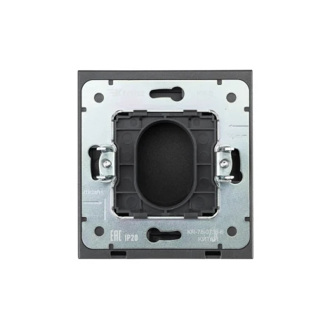 Вывод кабеля графит Kranz Strong KR-78-0736-6