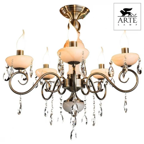 Потолочная люстра Arte Lamp Onyx Red A9591PL-5AB