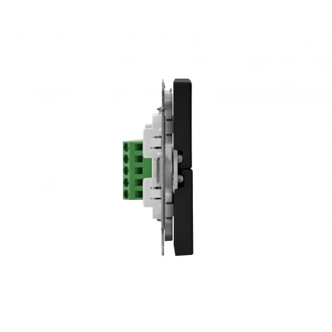 Выключатель 4-х клавишный (карбон) Systeme Electric GAL001074