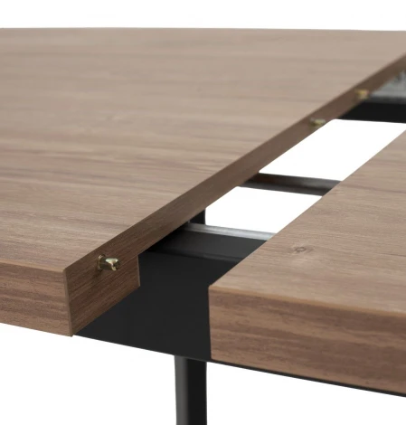 Стол КАНЗАС 120 ДУБ КУНЕО / Черный каркас M-City 64603