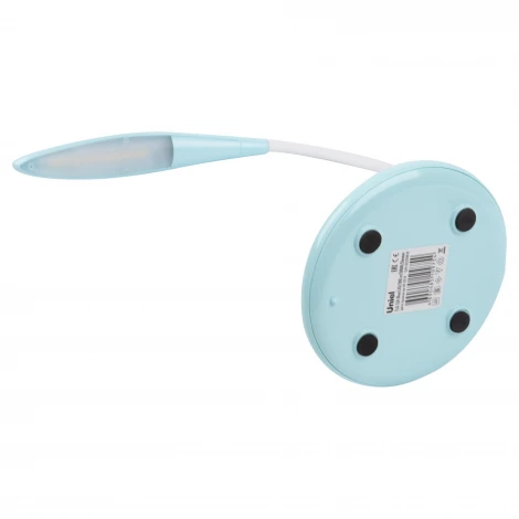 Интерьерная настольная лампа Uniel TLD-558 Blue/LED/280Lm/5000K/Dimmer (220V, диммер, сенсорный выключатель)