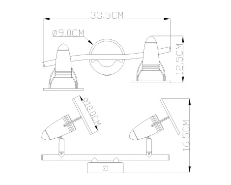 Спот Globo Frances I 54120-2