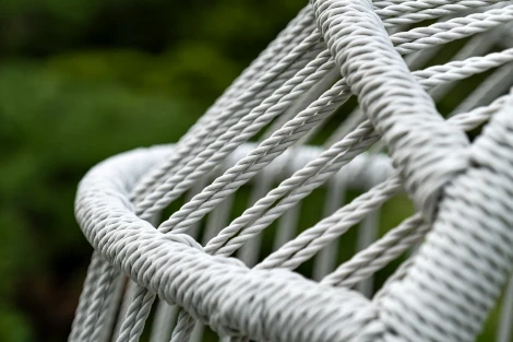 "Севилья" кресло-кокон из искусственного ротанга, цвет светло-серый 4SIS YSRS240700