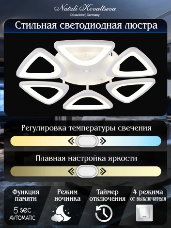 Потолочная люстра Natali Kovaltseva INNOVATION STYLE 83045