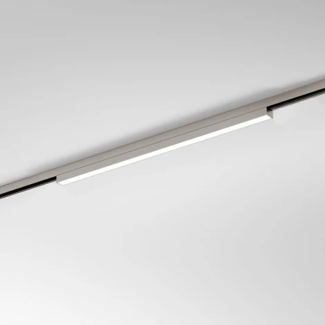 Трековый светильник магнитный светодиодный 12W 48V 4000K (никель) Elektrostandard Line Magnetic 85526/01