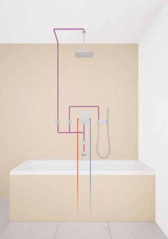 Верхний душ Grohe Rainshower F 27271000