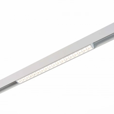 Магнитный трековый светильник ST Luce Skyline 48 ST371.506.18 SMART Белый LED 1*18W 2700K-6500K 48V