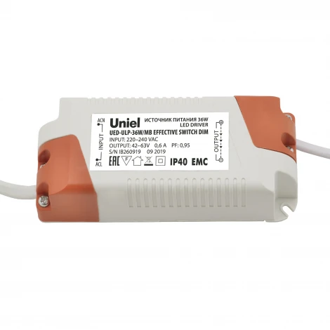 Блок питания Uniel UED-ULP-36W/MB EFFECTIVE SWITCH DIM