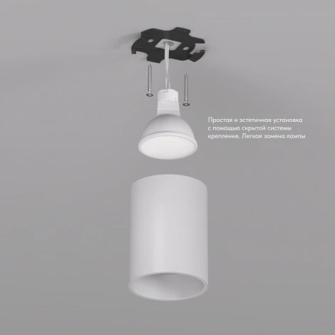 Точечный накладной светильник DK3110-WH (220V)