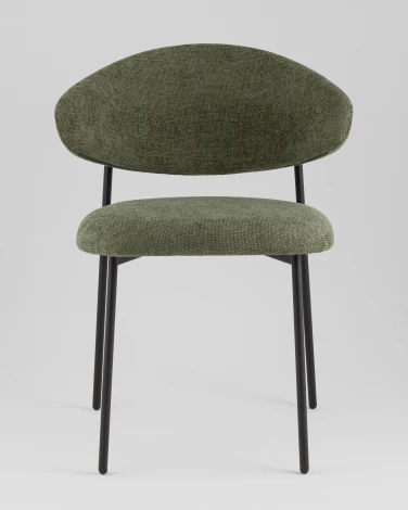 Стул Evan шенилл зеленый Stool Group УТ000042350