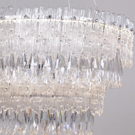 Подвесная люстра хрустальная светодиодная Reluce 08806-0.4-02