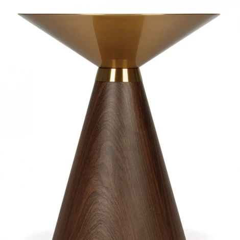 Кофейный столик Vaso Gold диаметр 49 COSMO арт.LC-144