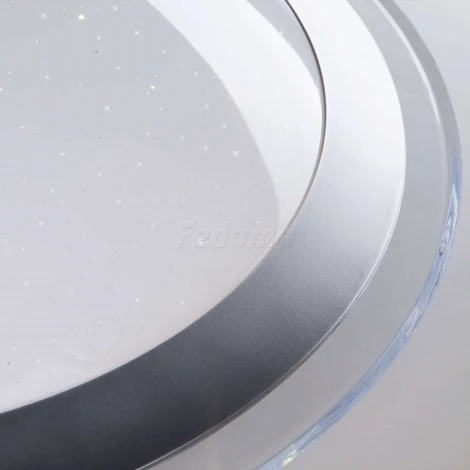 Потолочный светильник Eurosvet Fusion 40003/1 LED матовое серебро 42W