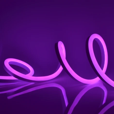 Светодиодная гибкая герметичная лента Neon 5 м. Neon ULS-N02-5050-60LED/m-13mm-IP67-DC12V-14W/m-5M-RGB блистер