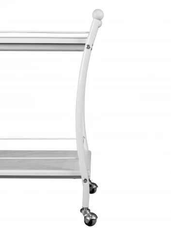 Стол сервировочный Марко белый/белый Mebelik 009738