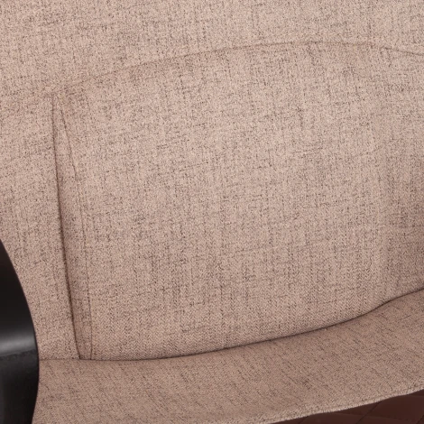 Кресло ADVANCE ткань/кож/зам, светло-коричневый/коричневый, фостер 03/36-36 Tetchair 15361
