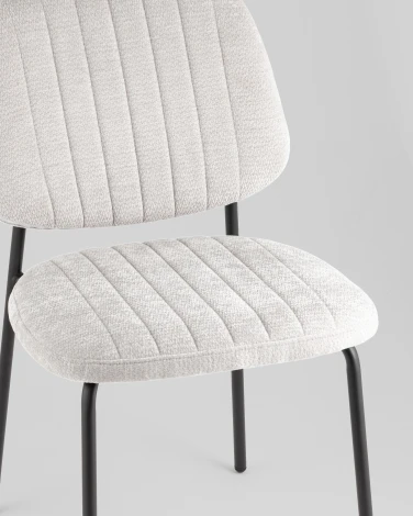 Стул обеденный Patrys светло-серый шенилл Stool Group УТ000042058