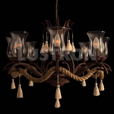 Подвесная люстра Arte Lamp Galeone A8989LM-8BR