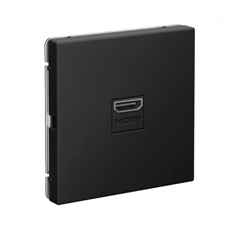Розетка HDMI (карбон) Systeme Electric GAL001080