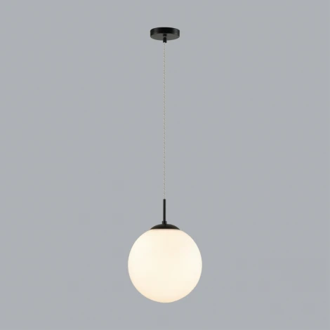 Подвесной светильник Lumion Summer 6510/1 SUSPENTIONI черный E27 1*60W 220V (на проводе, шар)