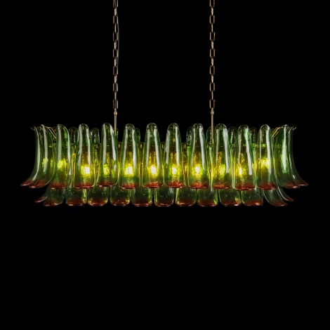 Подвесная люстра Loft It Lilou 10600/1200R Green red
