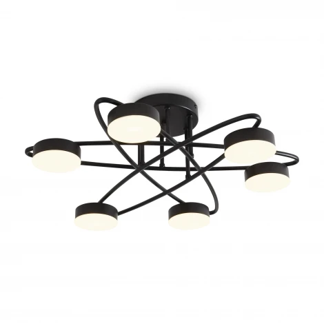 Потолочная люстра на штанге Freya Vortex FR6155CL-L36B 36Вт LED