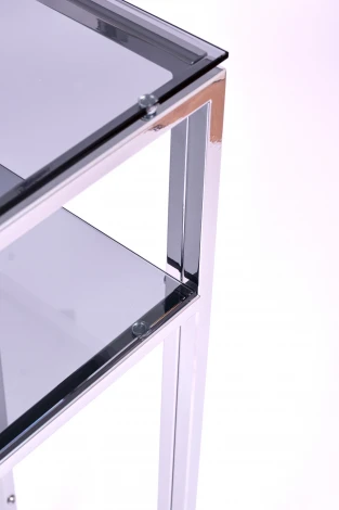 Консольный стол AllConsoles 1044-CS grey серебряный