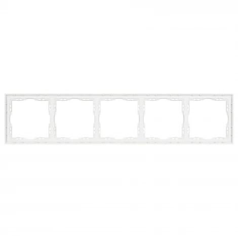 Рамка пластиковая FRM-NOBE-SFPL-5-IS (Arlight, Никель) 059463