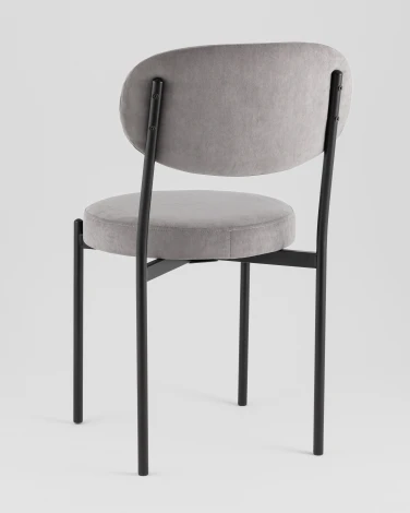 Стул Бриф Original велюр серый Stool Group УТ000042301