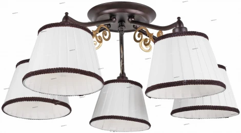 Потолочная люстра Arte Lamp Capri A6344PL-5BR