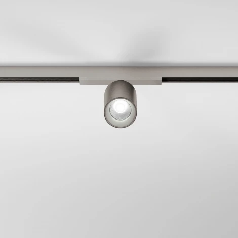 Трековый светильник магнитный светодиодный 10W 48V 4000K (никель) Elektrostandard Line Magnetic 85525/01