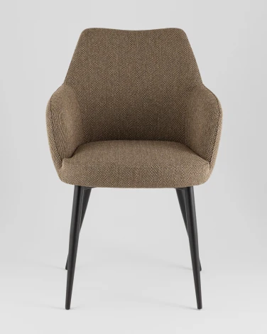 Стул обеденный Katys оливково-бежевый елочка Stool Group УТ000042063