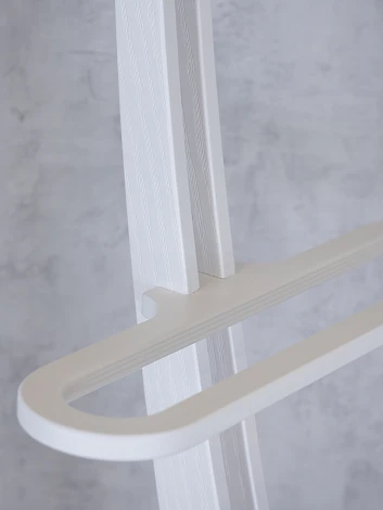 Вешалка костюмная ГАЛАНТ 334 белый Mebelik 009739