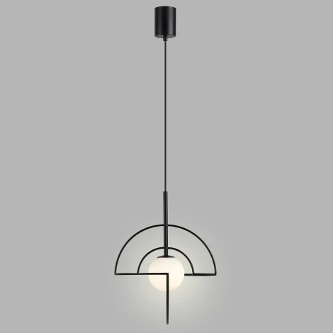 Подвесной светильник Odeon Light Futurum 7196/3L металл/стекло/черный/белый IP20 LED 3W 3500K 220V