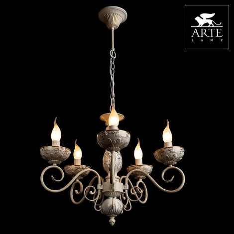 Подвесная люстра Arte Lamp Lucia A9594LM-5WG
