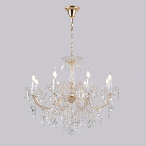 Подвесная люстра Crystal Lux CRISTELLE SP8 GOLD