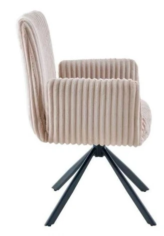 Стул DikLine 6827 т.к Бежевая Velo 30, опоры черные 00-00082489