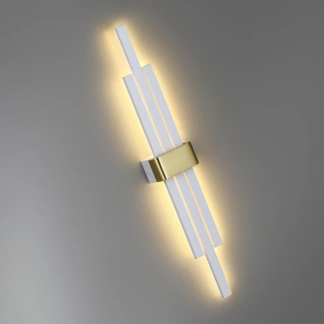Настенный светильник Lumion Tove 5686/18WL LEDIO золотой, белый LED 18W 1350Лм 3000К 220V