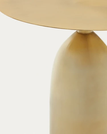 Журнальный стол La Forma (ex Julia Grup) Matilda (Золотой/ Металл)