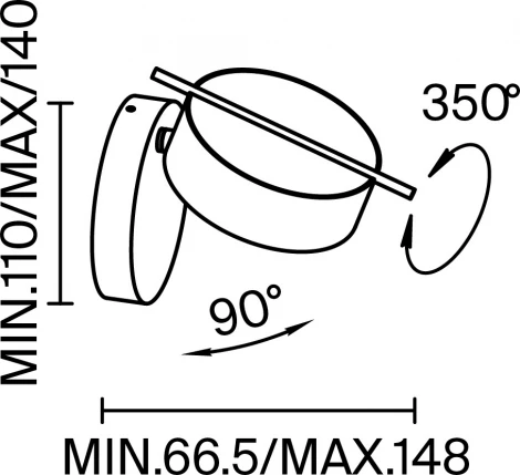 Спот Maytoni Nuance MOD180WL-L4W3K (LED, 220V, круглые)