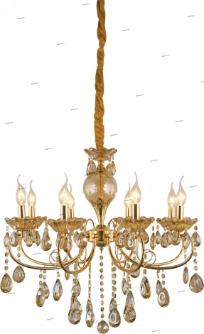 Подвесная люстра Arte Lamp Solfeggio A8791LM-8GO