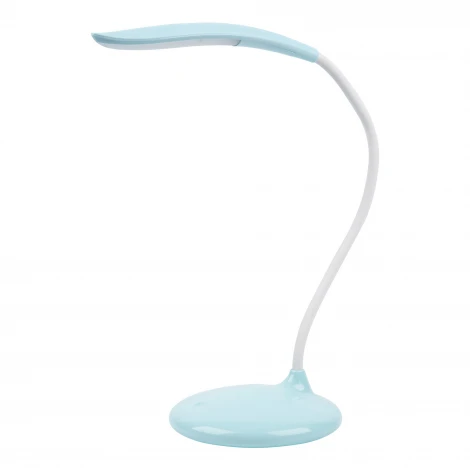 Интерьерная настольная лампа Uniel TLD-558 Blue/LED/280Lm/5000K/Dimmer (220V, диммер, сенсорный выключатель)