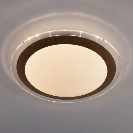 Потолочный светильник Eurosvet Fusion 40002/1 LED матовое золото 28W