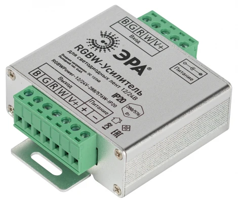 Усилитель сигнала ЭРА RGBWPower-12/24V-288/576W-IP20
