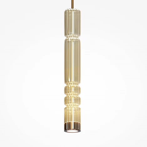 Подвесной светильник Maytoni Ordo MOD272PL-L12BS3K (LED, 220V, на проводе, круглые)