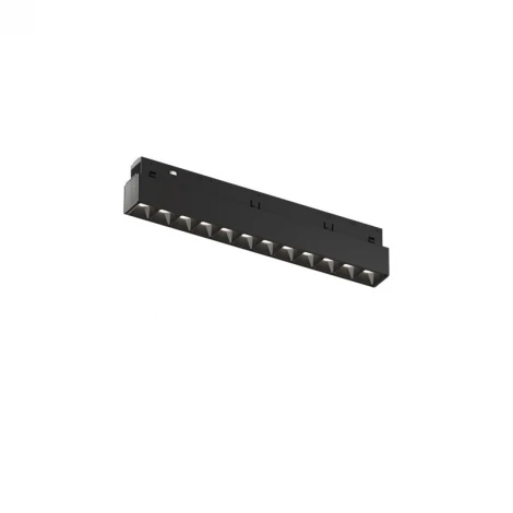Трековый светильник низковольтный светодиодный 48V 12W Denkirs SMART 48V GRILL | СМАРТ 48V ГРИЛЬ DK8501-BK