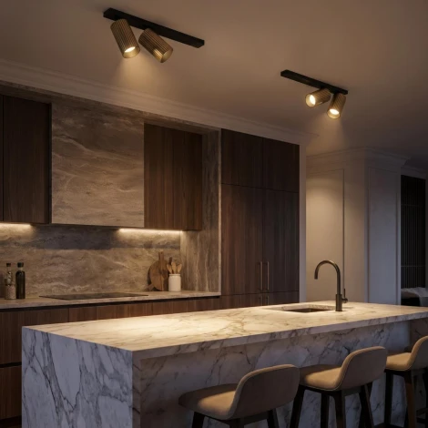 Настенно-потолочный спот Citilux Axel CL512523R Бронза Рифл