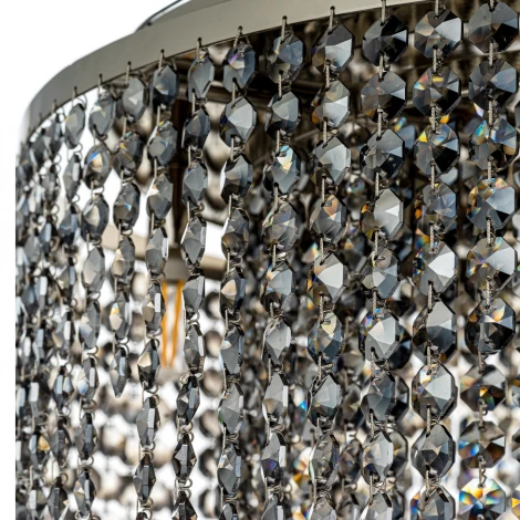 Подвесная люстра Arti Lampadari Milano E 1.5.D50.503 N (220V, хрусталь, на тросе, круглые)