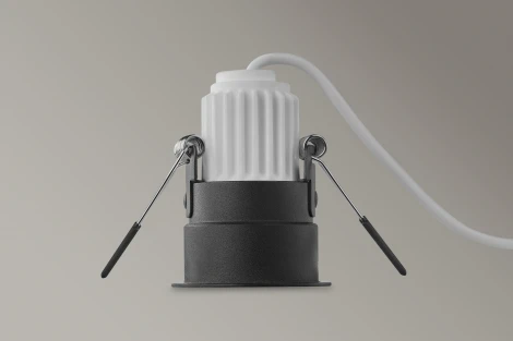 Точечный встраиваемый светильник Arte Lamp Ducre Mini A7093PL-1BK (220V, круглые)
